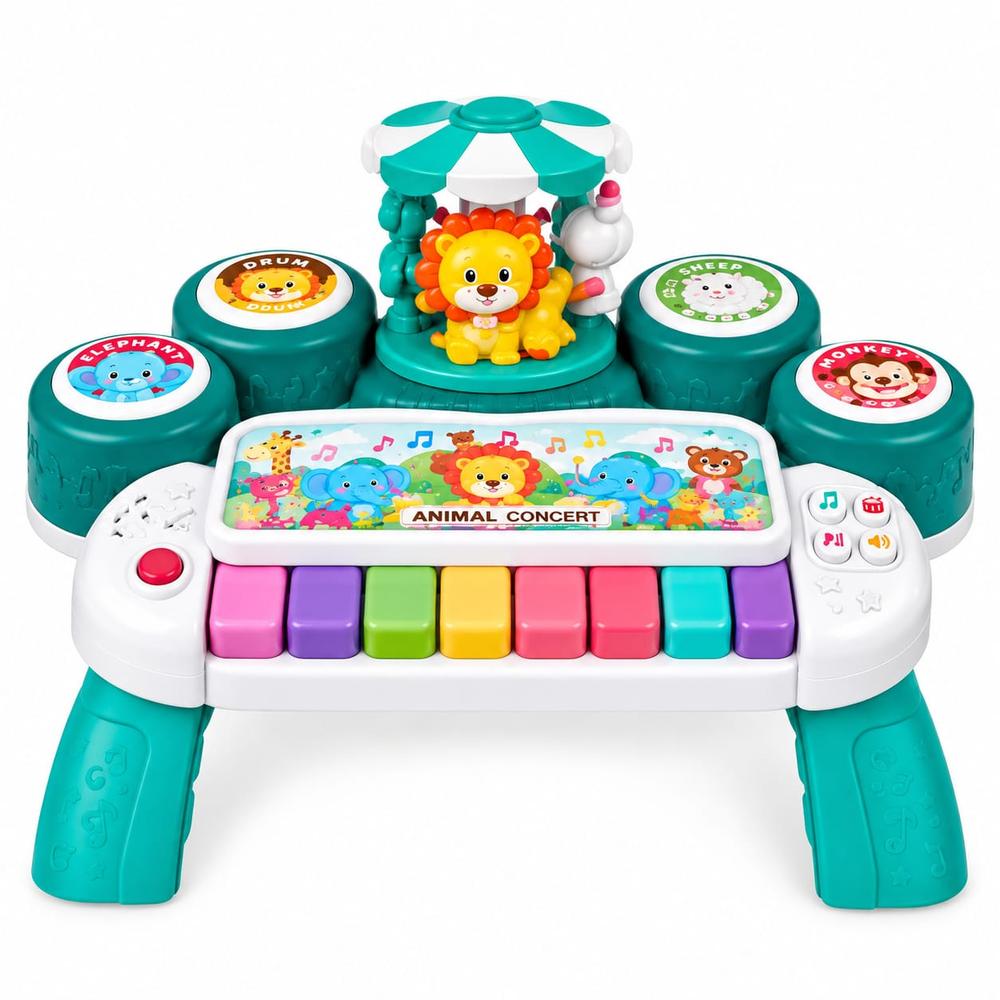 Animal Concert 3 in 1 Electronic Organ/Piano Toy | Piano & Music Modes
