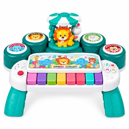 Animal Concert 3 in 1 Electronic Organ/Piano Toy | Piano & Music Modes