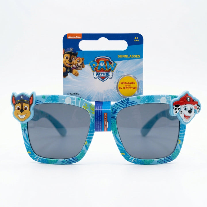 Licensed PAW Patrol Sunglasses for Kids with Corner Figurine Design