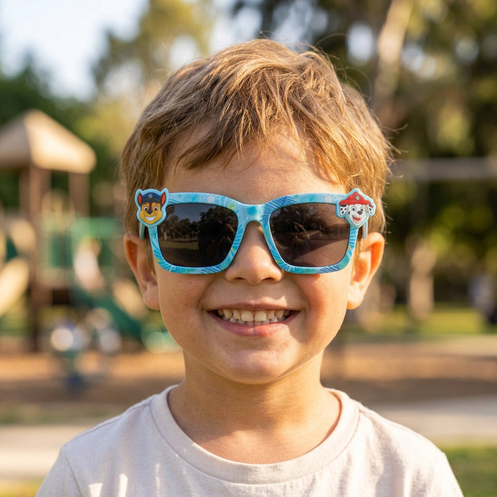 Licensed PAW Patrol Sunglasses for Kids with Corner Figurine Design