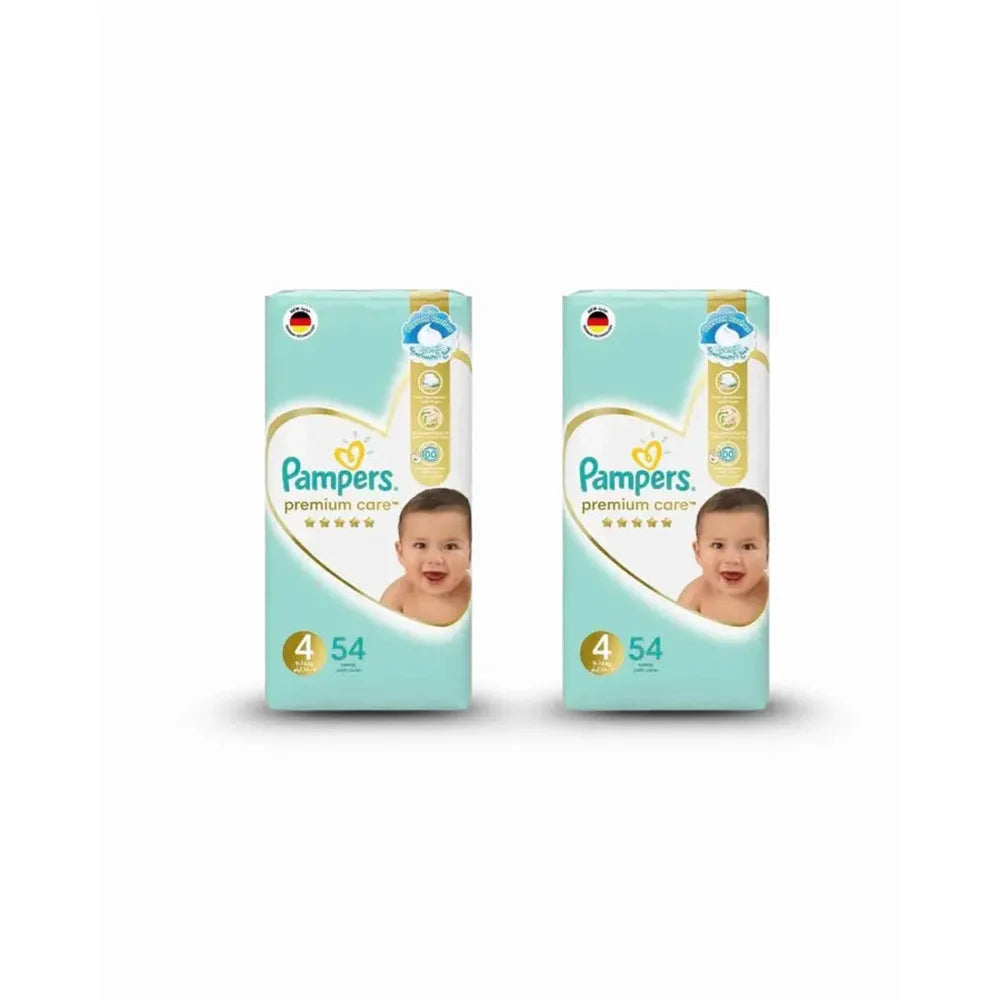 Pampers (Size-4) Premium Care Diapers | 54 Pieces | 9-14 kgs