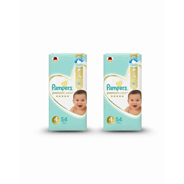 Pampers (Size-4) Premium Care Diapers | 54 Pieces | 9-14 kgs