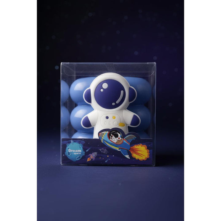 Space Theme Cartoon Desktop Pen Holder | Multi-Purpose Pencil Stand & Desk Organizer for Kids