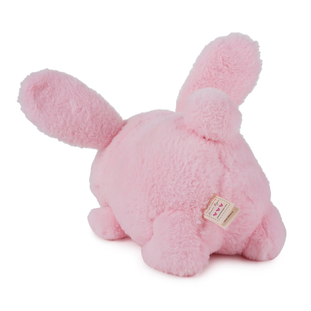 Rainbow Pink Whimsy Bunny