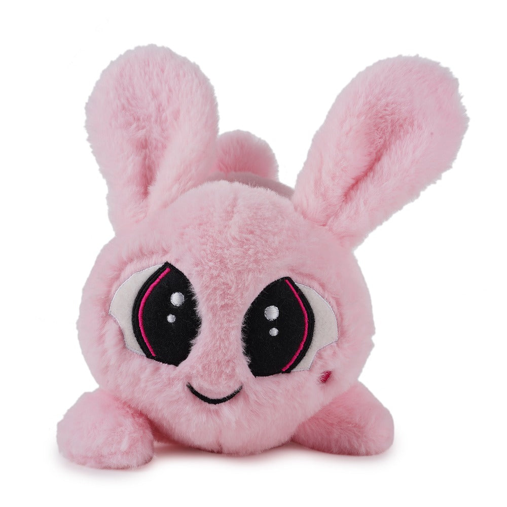 Rainbow Pink Whimsy Bunny