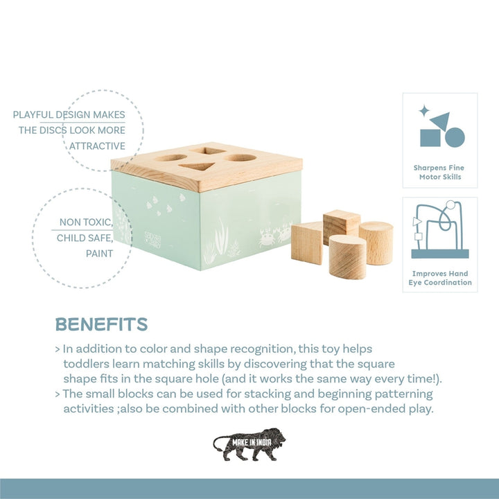 Wooden Box Shape Sorter