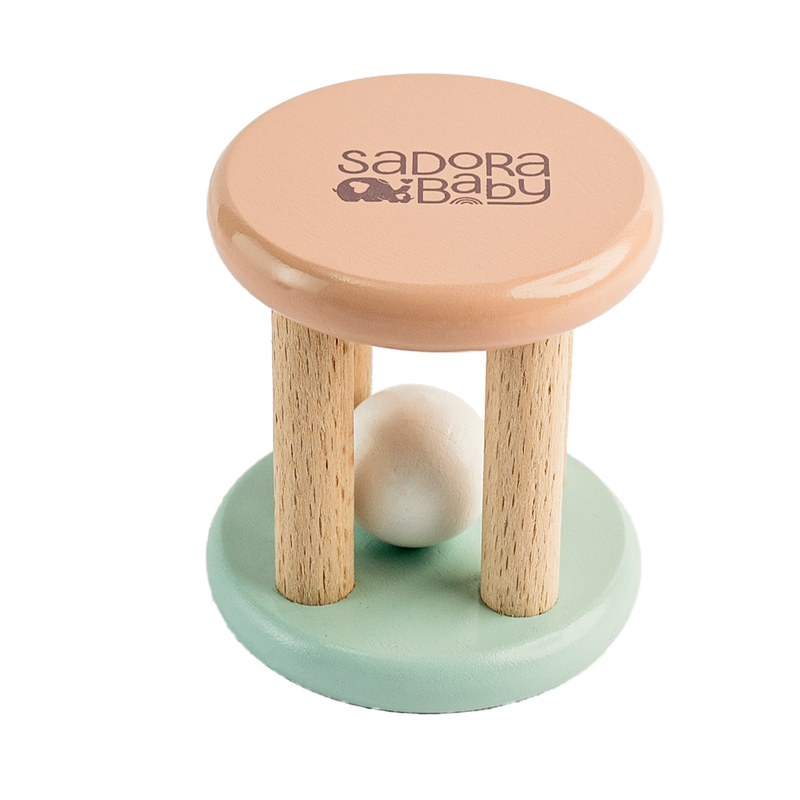 Wooden Roll ‘n’ Rattle