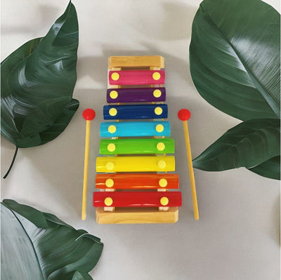 Wooden Xylophone Musical Toy (8 Notes of Melody)