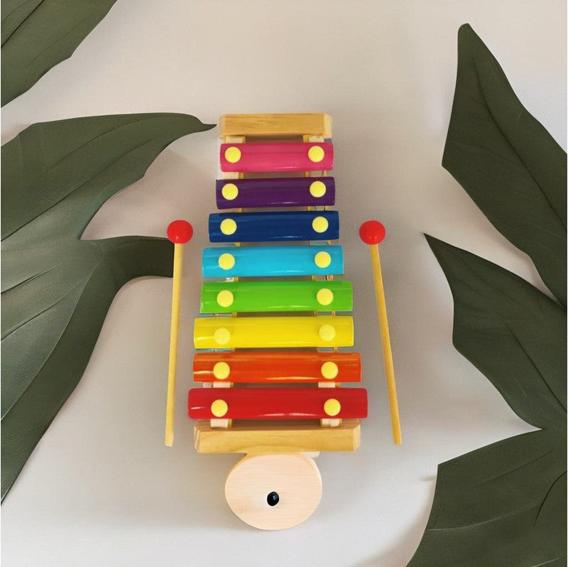 Wooden Xylophone Musical Toy (8 Notes of Melody)