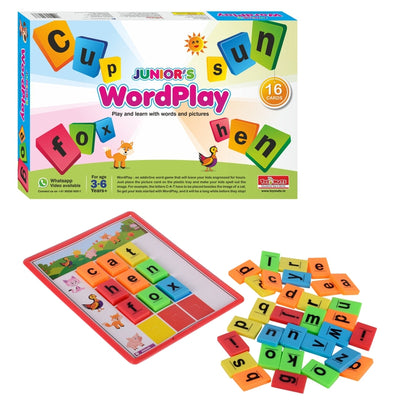 Wordplay Junior (Spelling N Picture Learning) Colorful Educational Fun Game