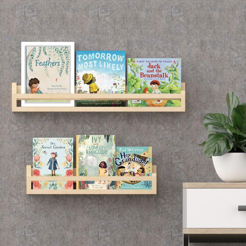 Coffee Cucumber Wall Book Shelf (Natural)