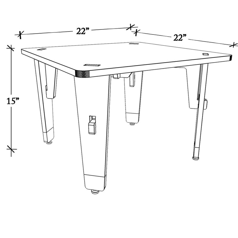 Lime Fig Table - 15"(Green) | COD not Available