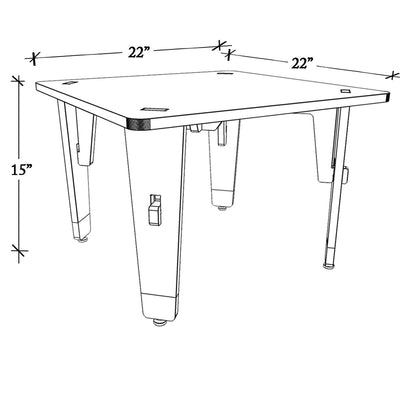 Lime Fig Table - 15"(Green) | COD not Available