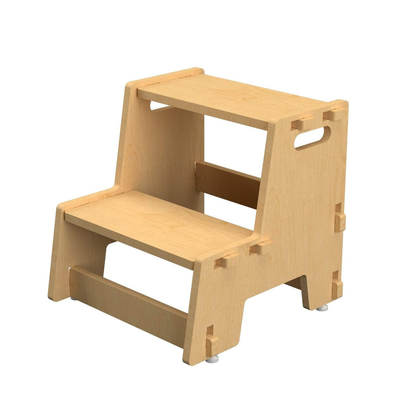 Maroon Apricot Step Stool (Natural)| COD not Available