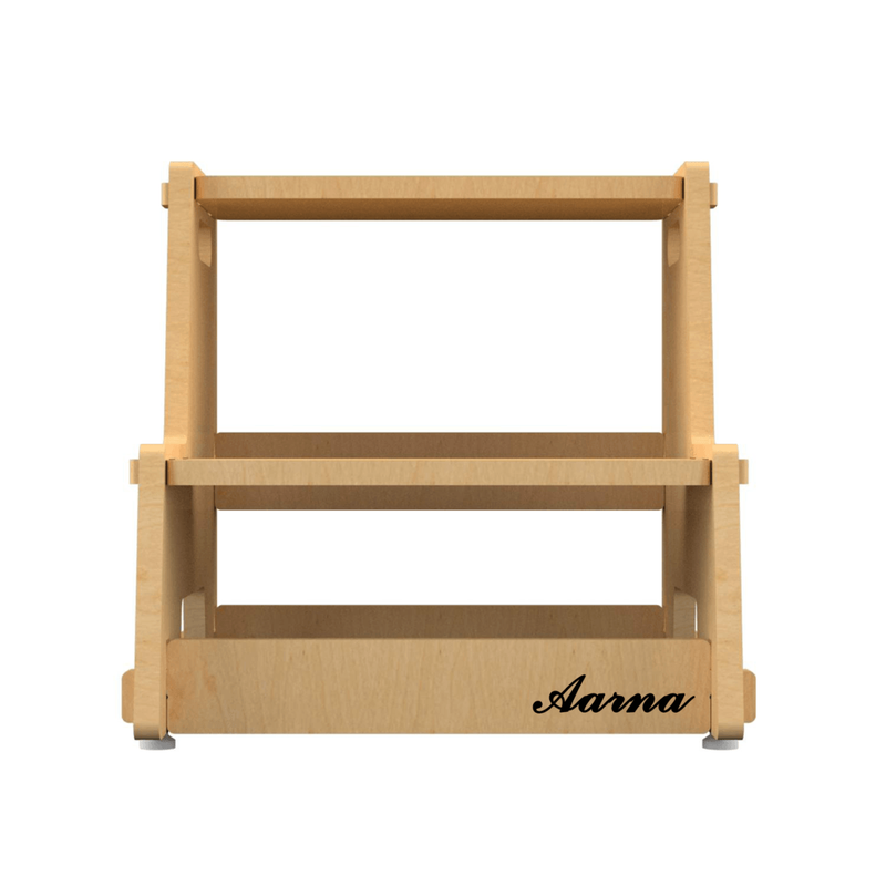 Maroon Apricot Step Stool (Natural)| COD not Available