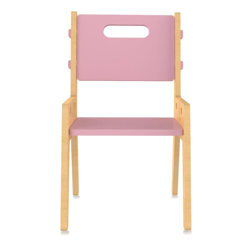 Silver Peach Chair (Pink) COD not available