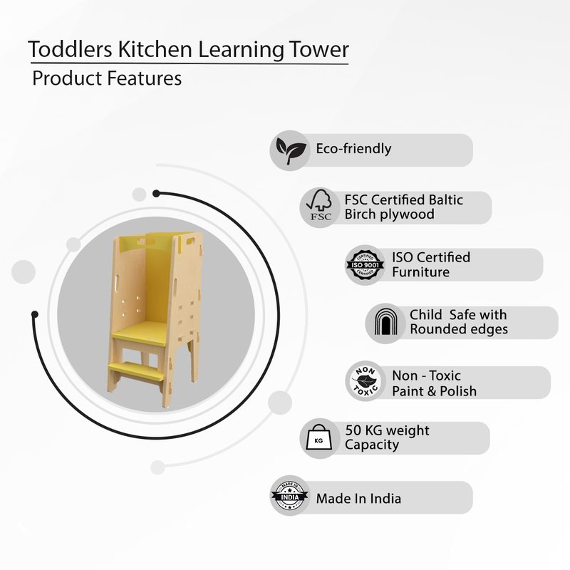 Yellow Lychee Kitchen Tower (Yellow) COD not available