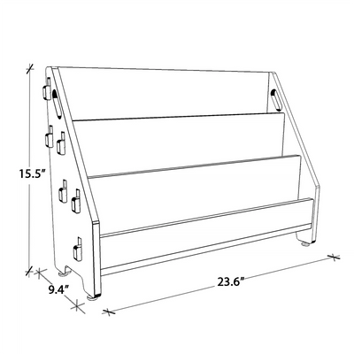 Ochre Olive Book Rack (M) Natural