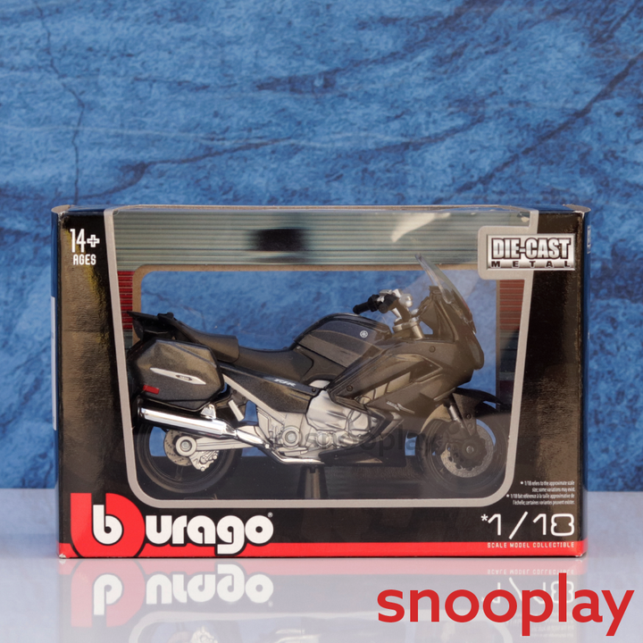 Bburago Original Yamaha FJR 1300 AS Licensed Diecast Bike | 1:18 Scale Model (14 Years Till Grown Ups)