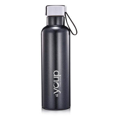 Youp Thermosteel insulated black color Bottle TWINKLE501 - 500 ml