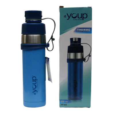 Youp Thermosteel Insulated Blue Color Water Bottle YP505 - 500 ml