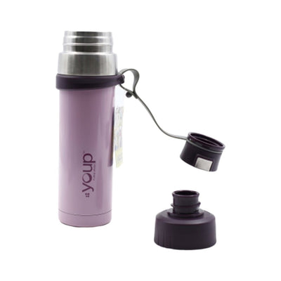 Youp Thermosteel Insulated Pink Color Water Bottle YP505 - 500 ml