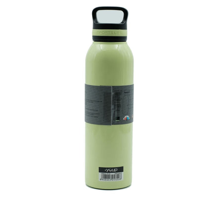 Youp Thermosteel Lime Green Color Water Bottle With Top Handle YP751 - 750 ml