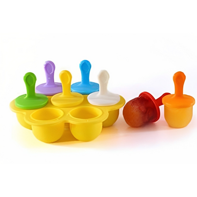 Multipurpose Mould for Jellies & Popsicles - Yellow