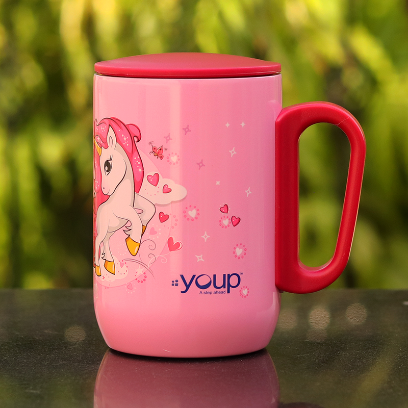 Youp Stainless Steel Unicorn Mug