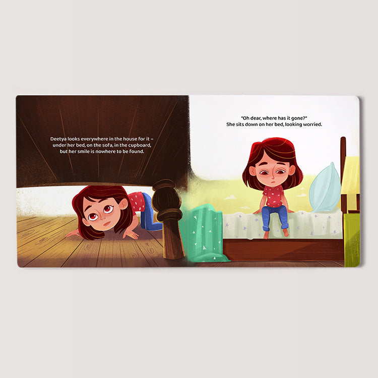 Personalised Story Book - Lost Smile (COD Not Available)