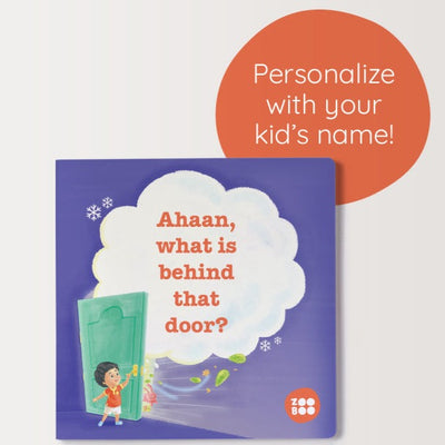 Personalised Story Book - What is behind that door? (COD Not Available)