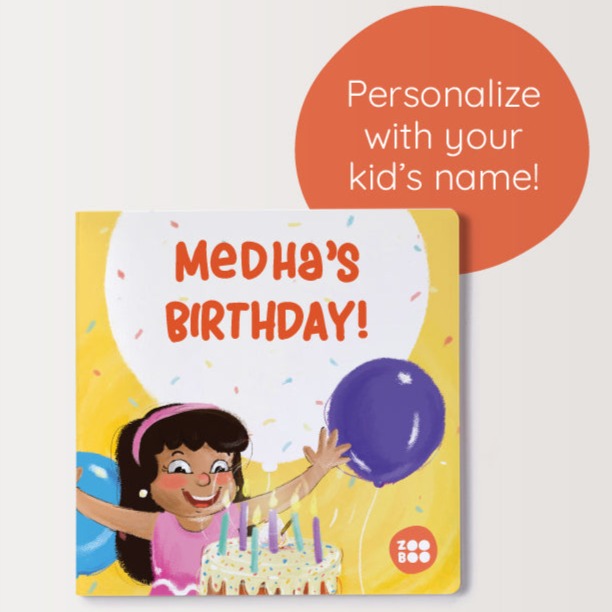 Personalised Story Book - Birthday (COD Not Available)