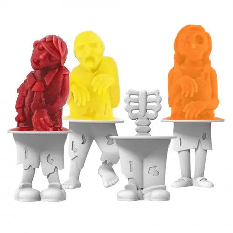 Ice Popsicle Moulds (Set of 4) - Zombie