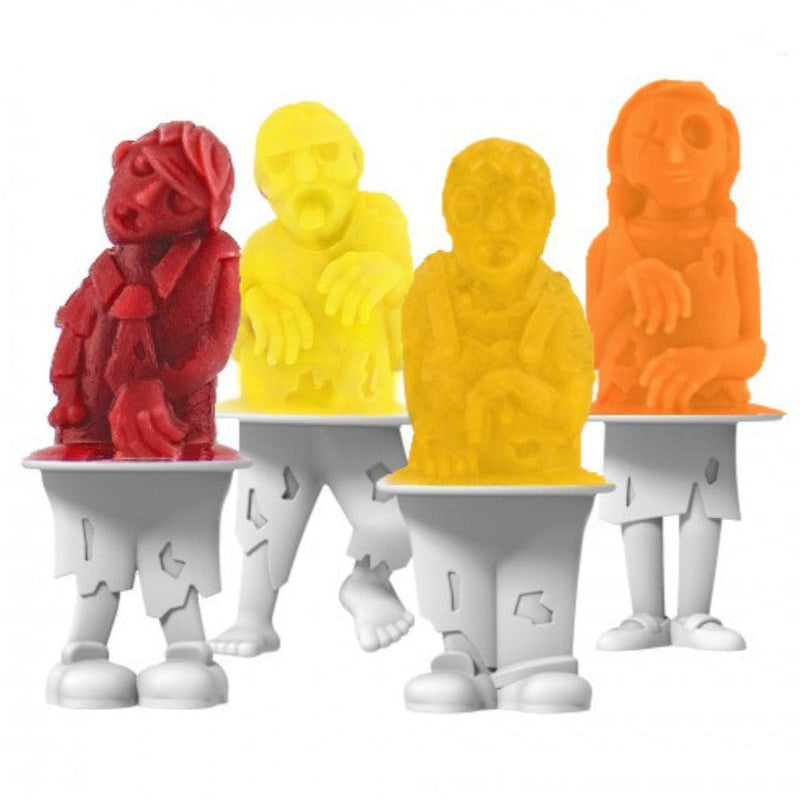 Ice Popsicle Moulds (Set of 4) - Zombie