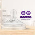 Philips Avent Natural Fast Flow Baby Feeding Nipple | 6+ Months
