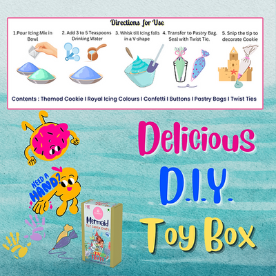 Mermaid Craft ( DIY Cookie Decorating Set)  | COD Not Available