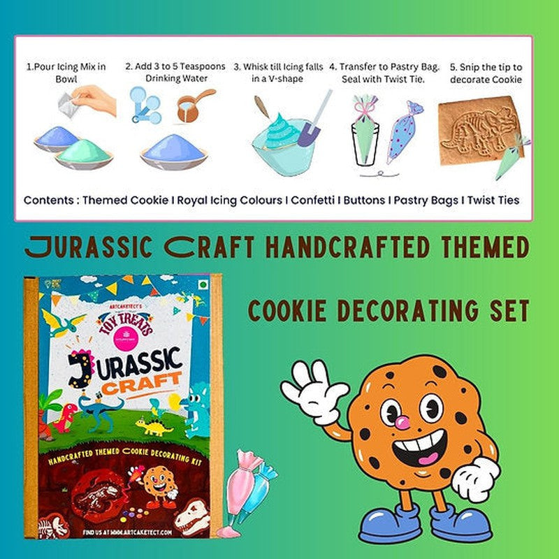 Jurassic Craft (DIY Cookie Decorating Set) | COD Not Available