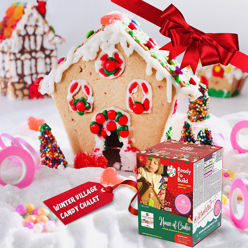 Winter Village Candy Chalet Gingerbread (House of Cookie Kit) | COD Not Available