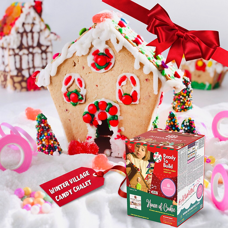 Winter Village Candy Chalet Gingerbread (House of Cookie Kit)