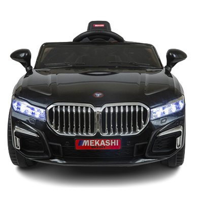 Ride-on | Battery Operated Car with LED Headlights & Rearlights | MKS_003(D) | Black | COD not Available