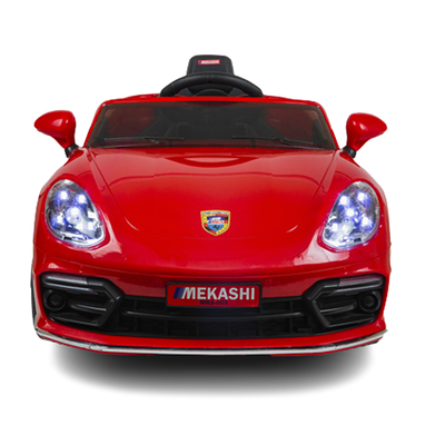 Battery Operated Ride-on Car with LED Headlights & Rear Lights | MKS_002 | Red | COD not Available