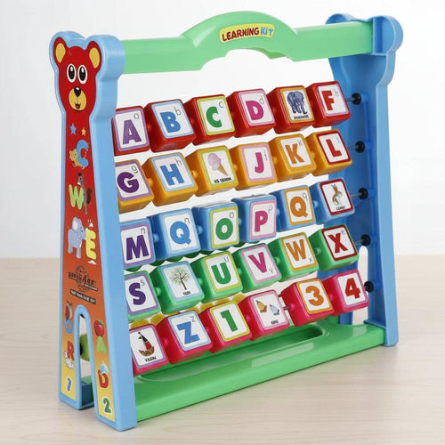 SpeedAge Senior Abacus Learning Kit - Alphabets Picture and Numbers Play