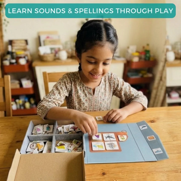 Toykraft Magnetic Phonics On The Go | Learn Spellings & Sounds