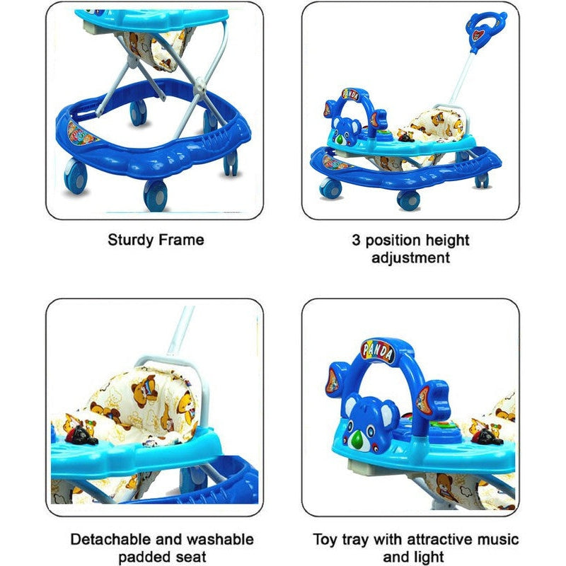 Panda 555 Musical Activity Walker (Blue)