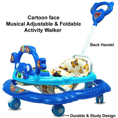 Panda 555 Musical Activity Walker (Blue)