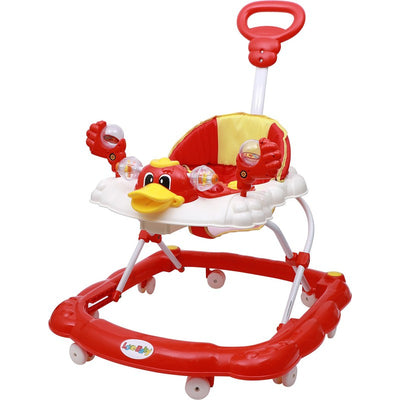 Musical Activity Walker With Parent Rod (Red)