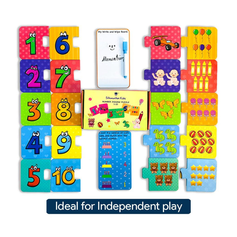 Buy Number Jigsaw Puzzle on Snooplay India