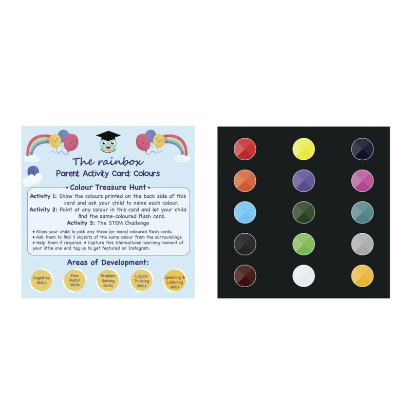 Shape & Color Double Sided Flash Card