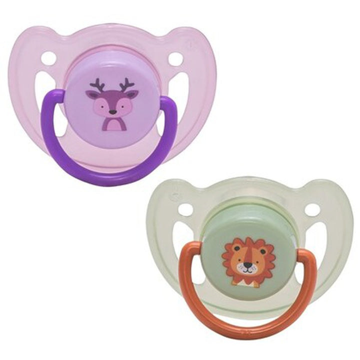 Pack of 2 - Vented Snr Pacifier with Sterilizer Case | BPA Free (6-12 Months)