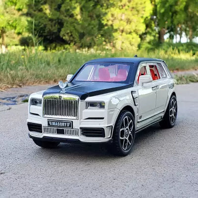 1:32 Metal Diecast Toy Car Resembling Cullinan Mansory SUV Light & Sound (Pack of 1) - Assorted Colours